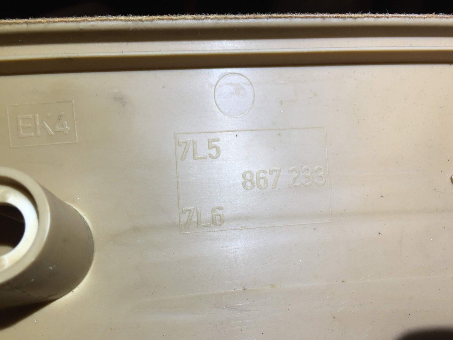 03 04 05 06 Porsche Cayenne Left Dr Side Windshield A Pillar Trim 7l5867233 OEM