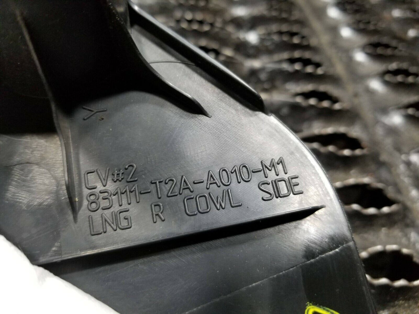 13 14 15 Honda Accord Interior Cowl Trim Right Passenger Side OEM