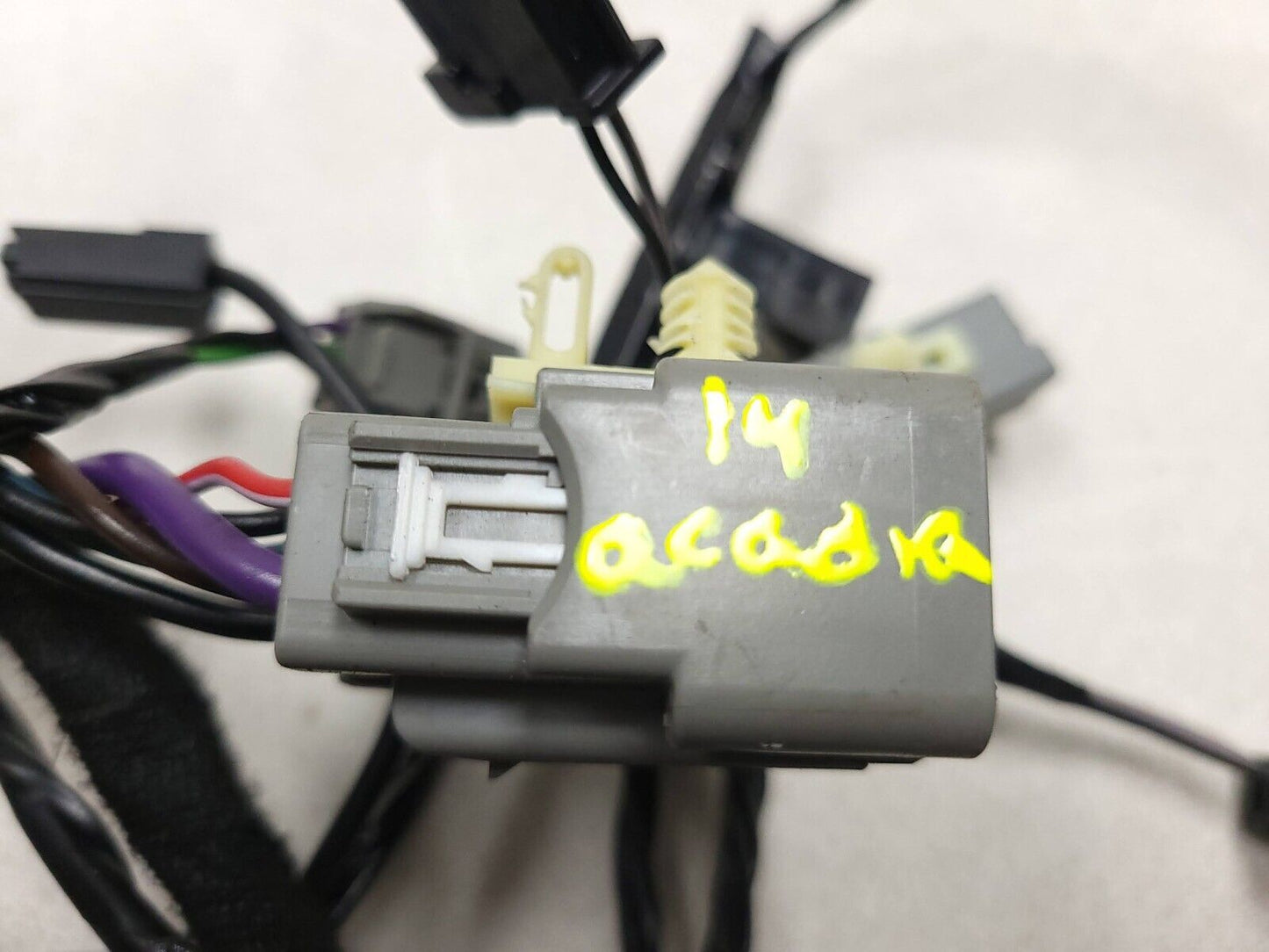 13 14 15 GMC Acadia Rear Trunk Lid Tailgate Wire Harness OEM
