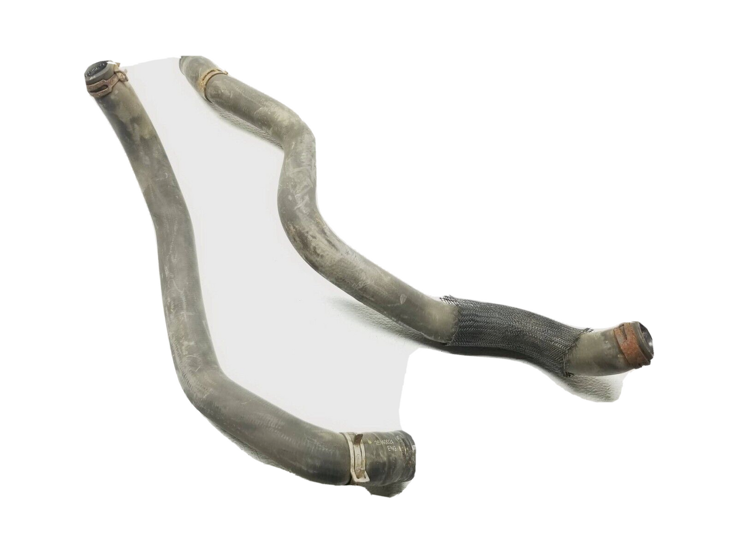 2011 - 2014 Cadillac CTS Coupe Radiator Coolant Hose Pipe Pair OEM