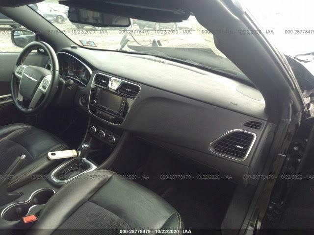 11 12 13 14 Chrysler 200 Trunk Lid Molding Convertible Rear Chrome OEM