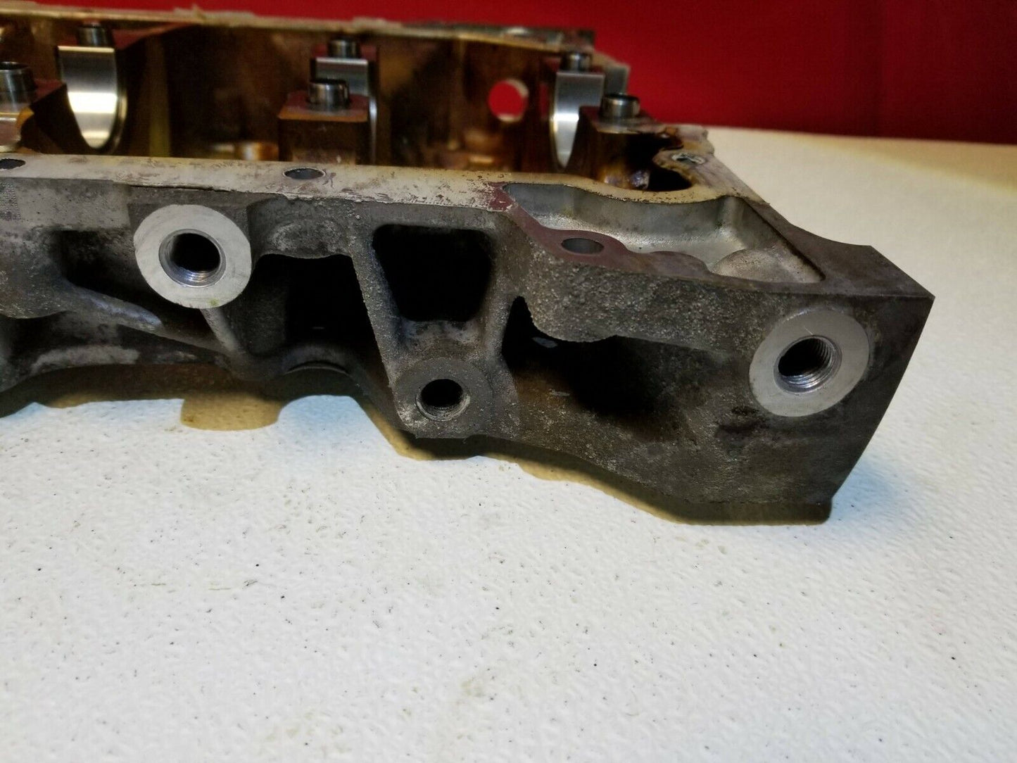 13 14 15 Honda Accord 2.4l Crankshaft Housing Bracket OEM 87k Miles