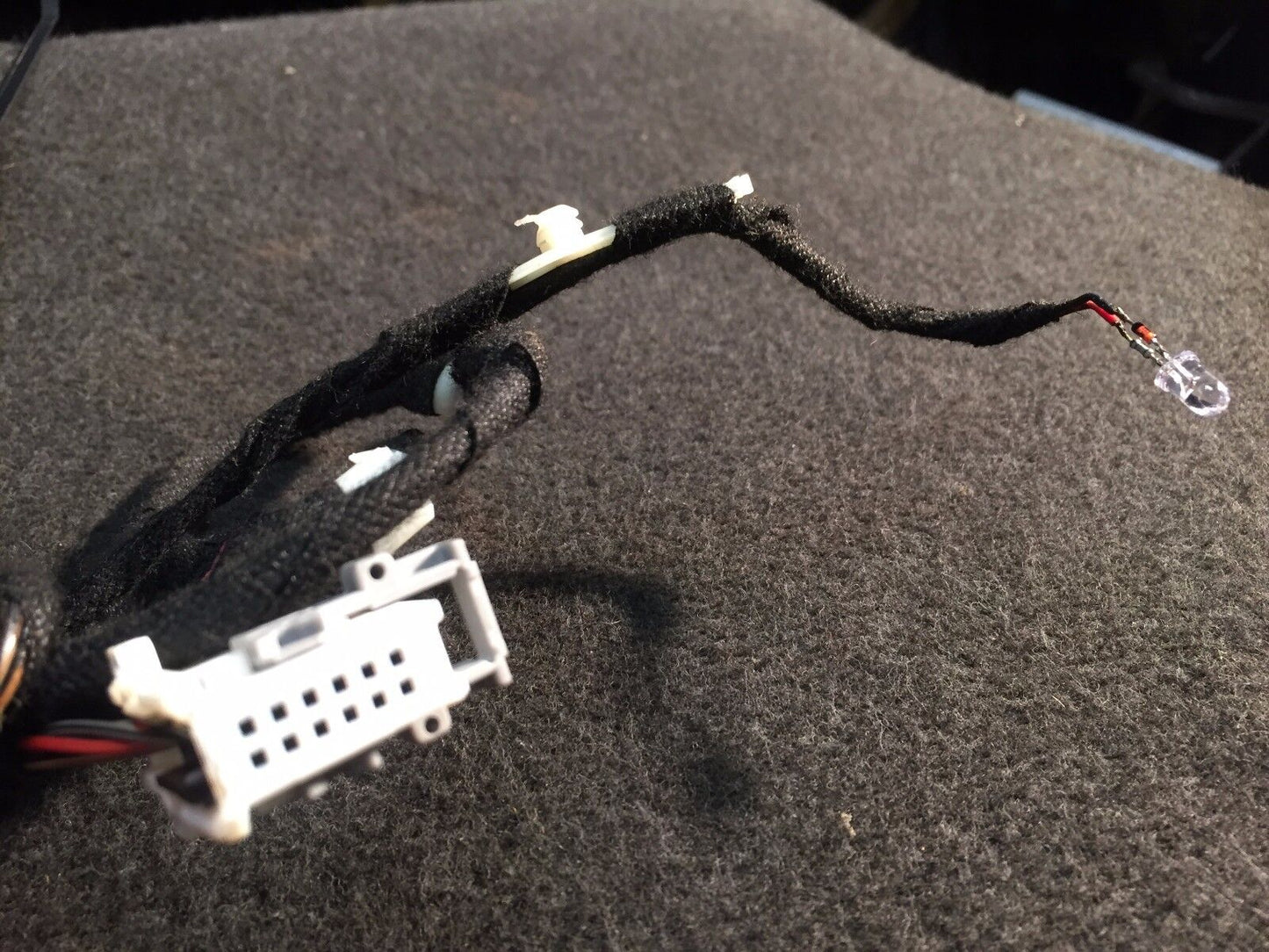 02 03 04 05 BMW 745i E65 Rear Left Driver Side Door Wire Harness 6913147 OEM