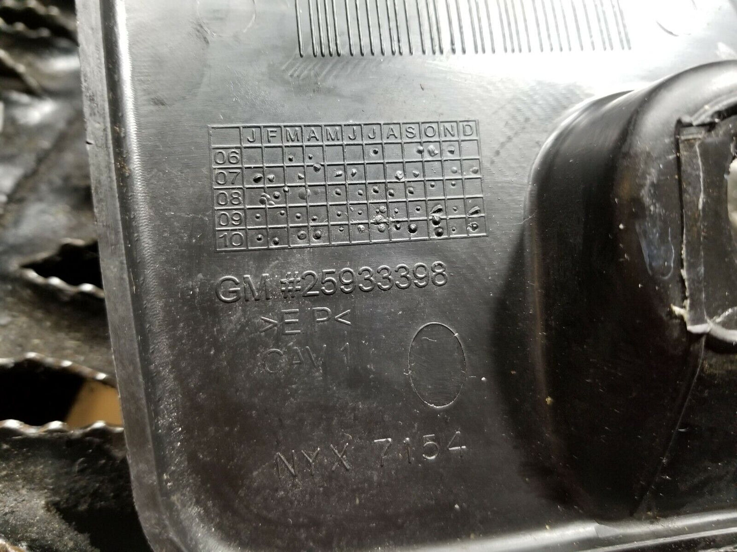 13 14 15 GMC Acadia Left Driver Front Dead Pedal Foot Rest OEM