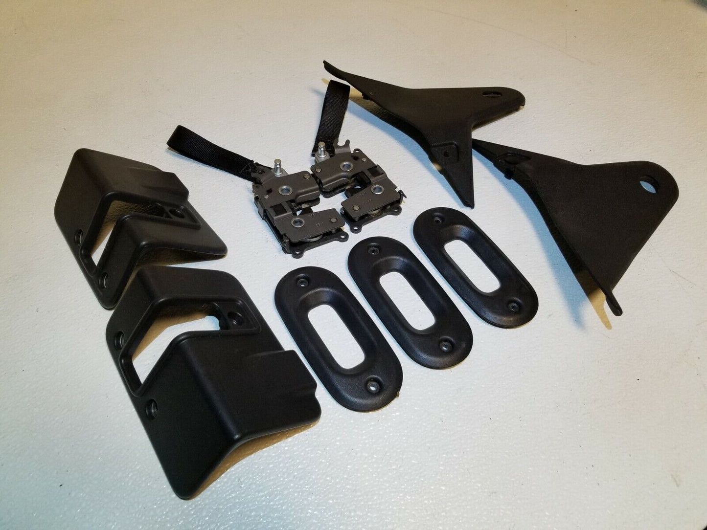 12 13 14 15 16 Jeep Patriot Rear Seat Fold Lock W/ Trim Pair OEM
