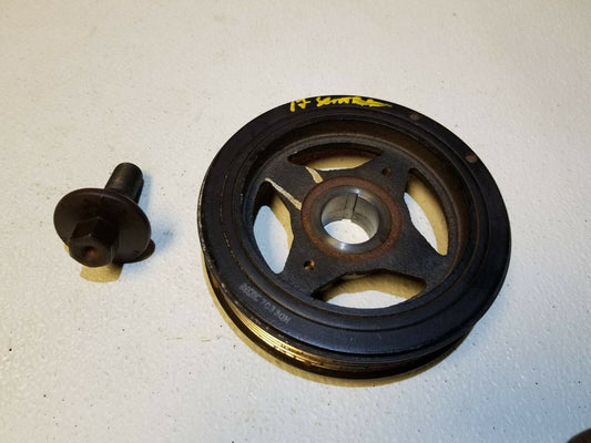 16 17 18 Nissan Sentra 1.8l Crankshaft Pulley Harmonic Balancer OEM 40k Miles