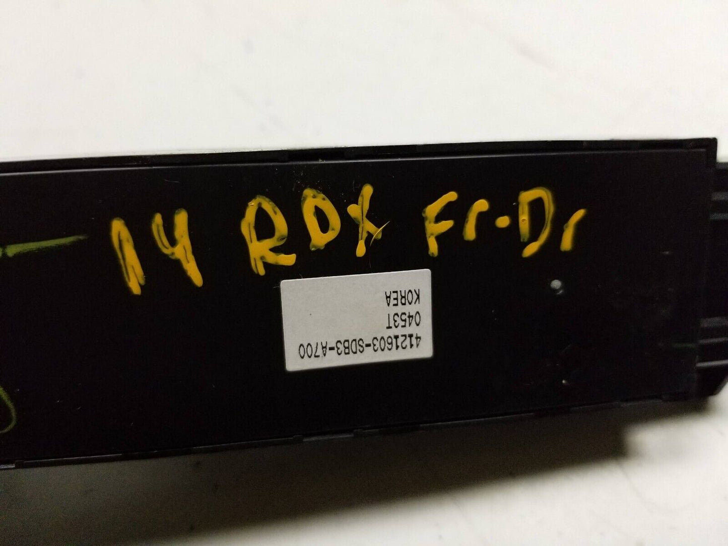 13 14 15 Acura RDX Front Seat Control Switch Driver Side Left OEM