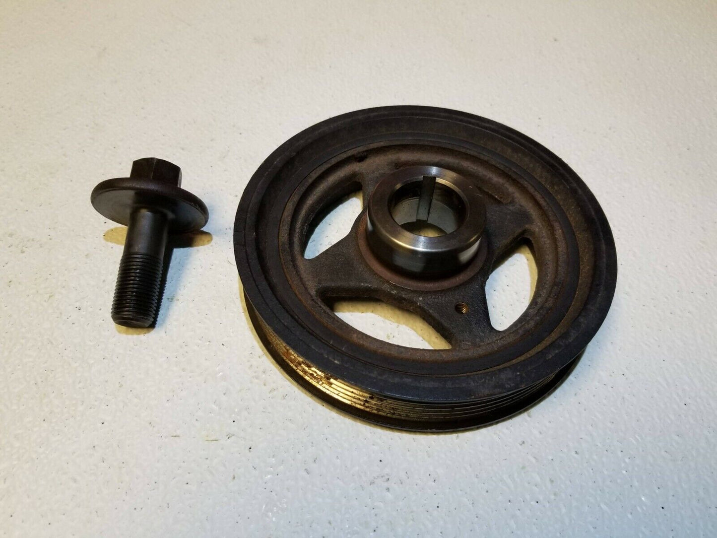 16 17 18 Nissan Sentra 1.8l Crankshaft Pulley Harmonic Balancer OEM 40k Miles