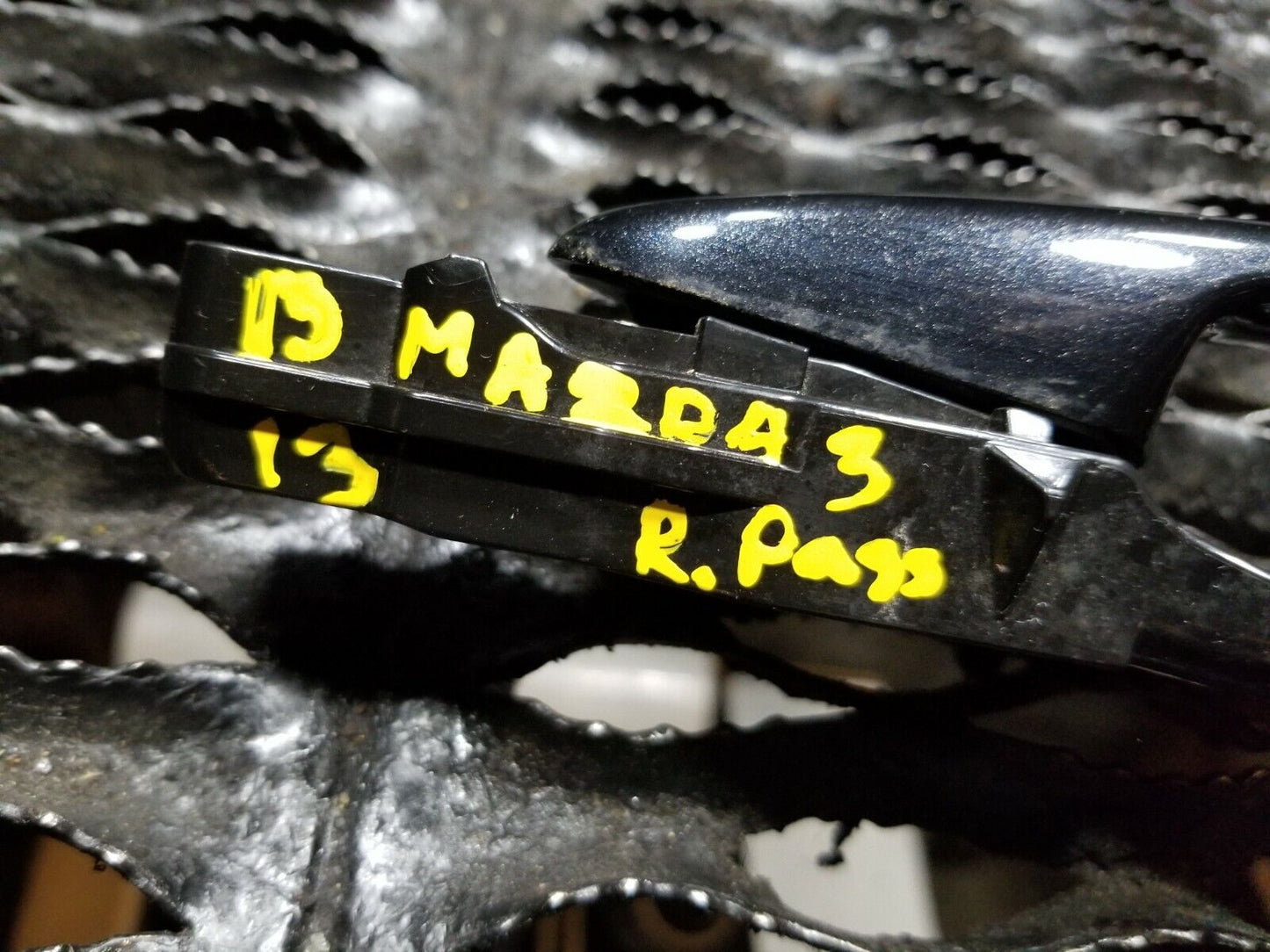 09 10 11 12 13 Mazda 3 Rear Right Pass Side Exterior Door Handle OEM