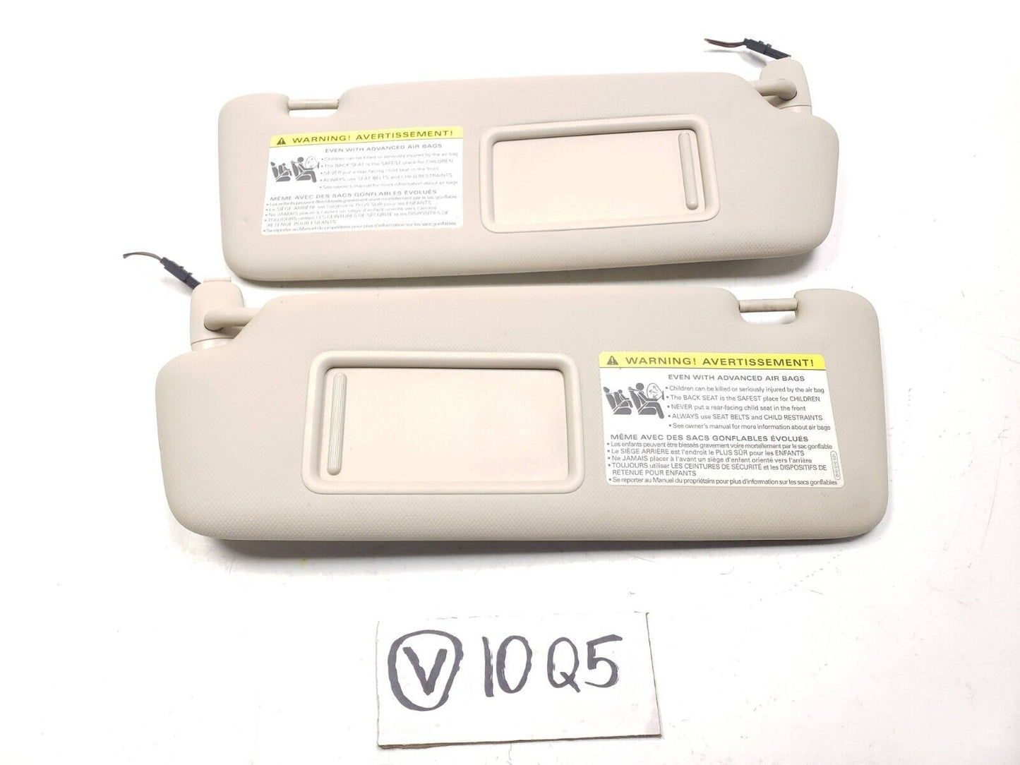 2009-2012 Audi Q5 Sun Visor Left & Right OEM