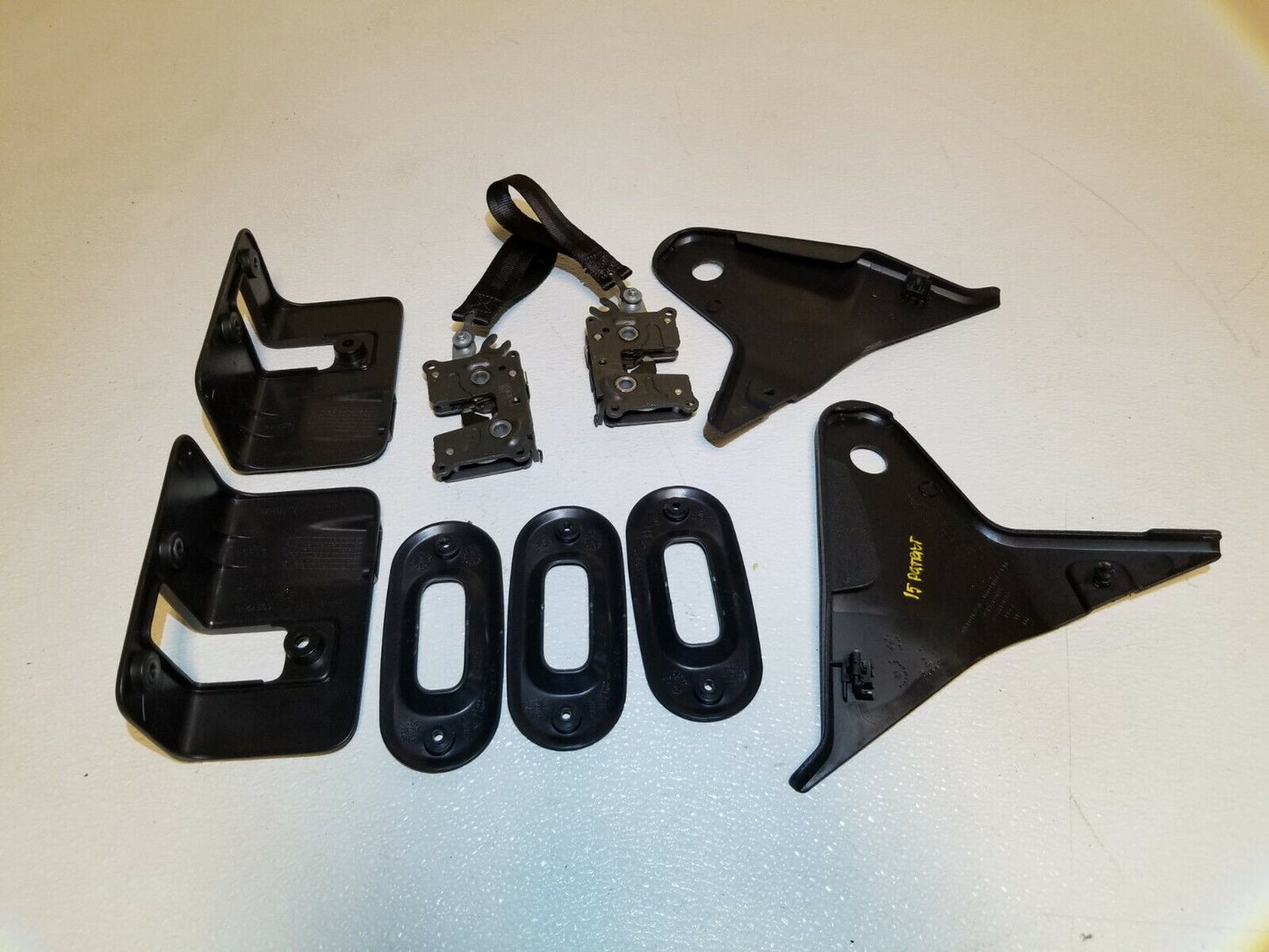12 13 14 15 16 Jeep Patriot Rear Seat Fold Lock W/ Trim Pair OEM