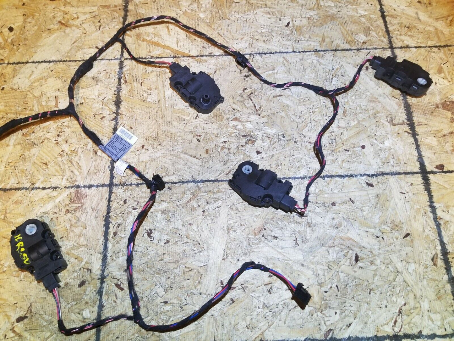 07 08 09 10 Mercedes-benz R350 HVAC AC Heater Blend Actuator Flap Motor 6pcs OEM