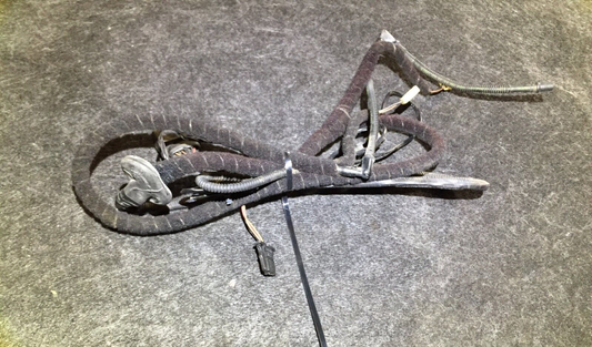 03 04 05 06 Porsche Cayenne Hood Wire Wiring Harness Cables Connector OEM