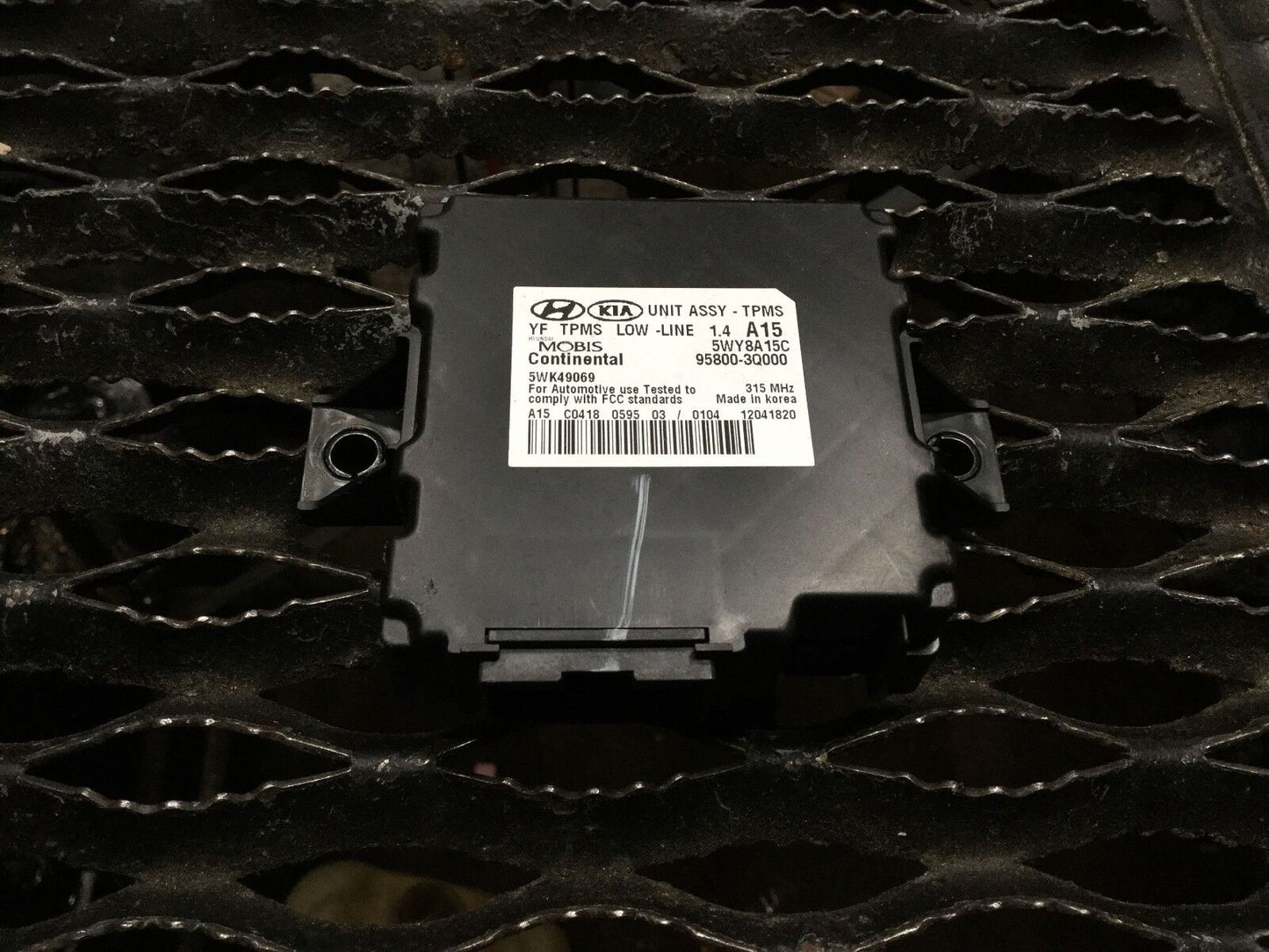 11 12 13 14 Hyundai Sonata Tire Pressure Monitor System Tpms OEM