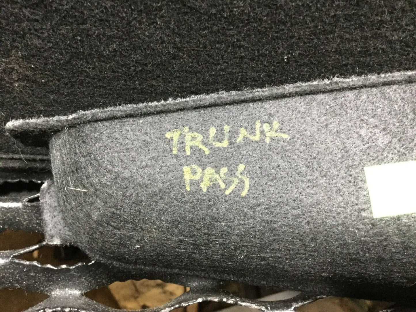 04 05 06 07 Saab 9-3 Trunk Side Access Cover Trim Cabrio OEM