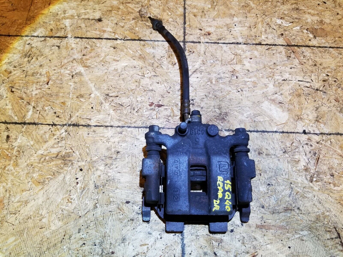 2014 2015 Infiniti Q40 Brake Caliper Rear Left Driver Side OEM 34k