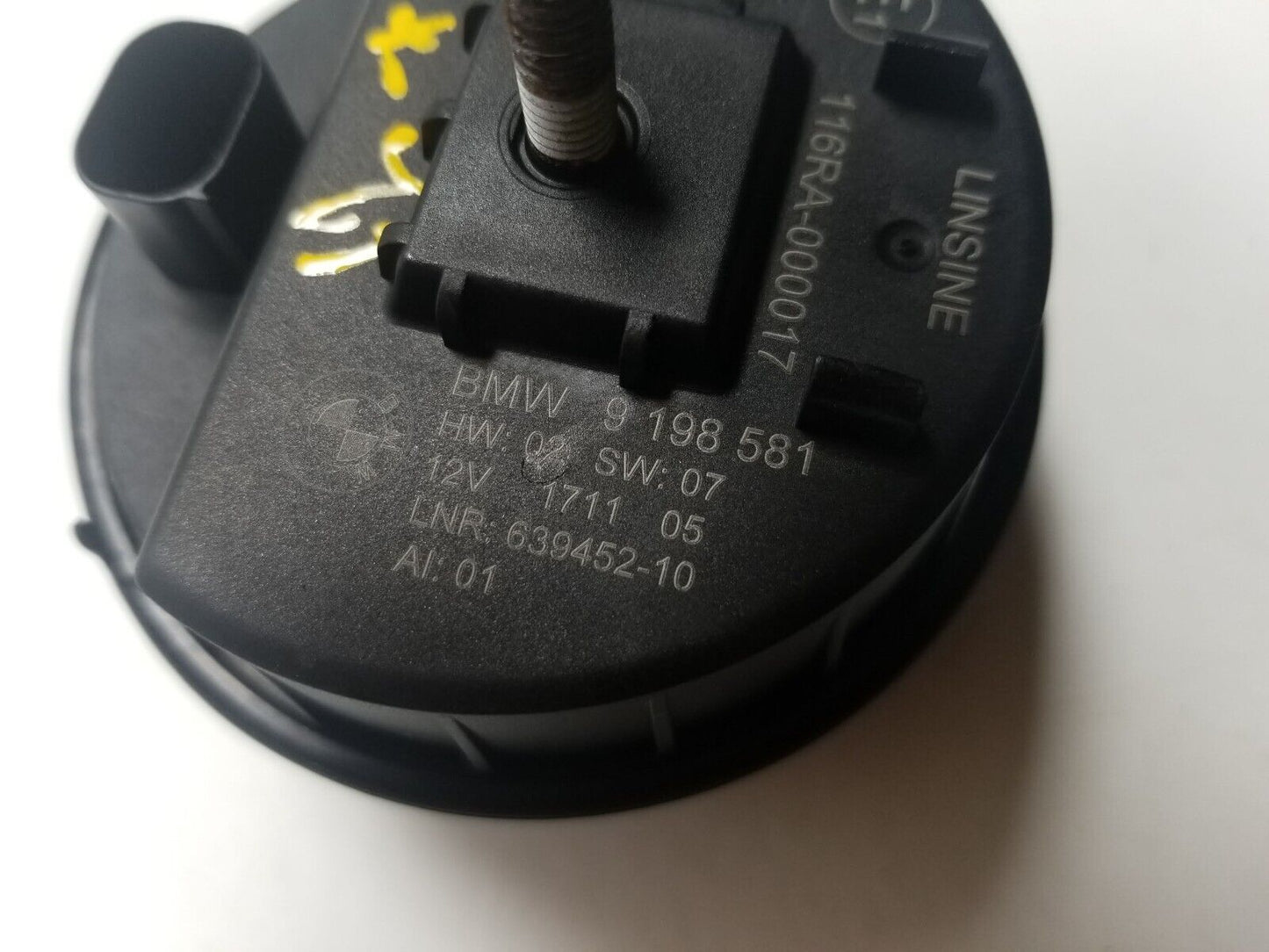 09 10 11 12 BMW 750li Anti Theft Alarm Signal Siren Horn 9198581 OEM
