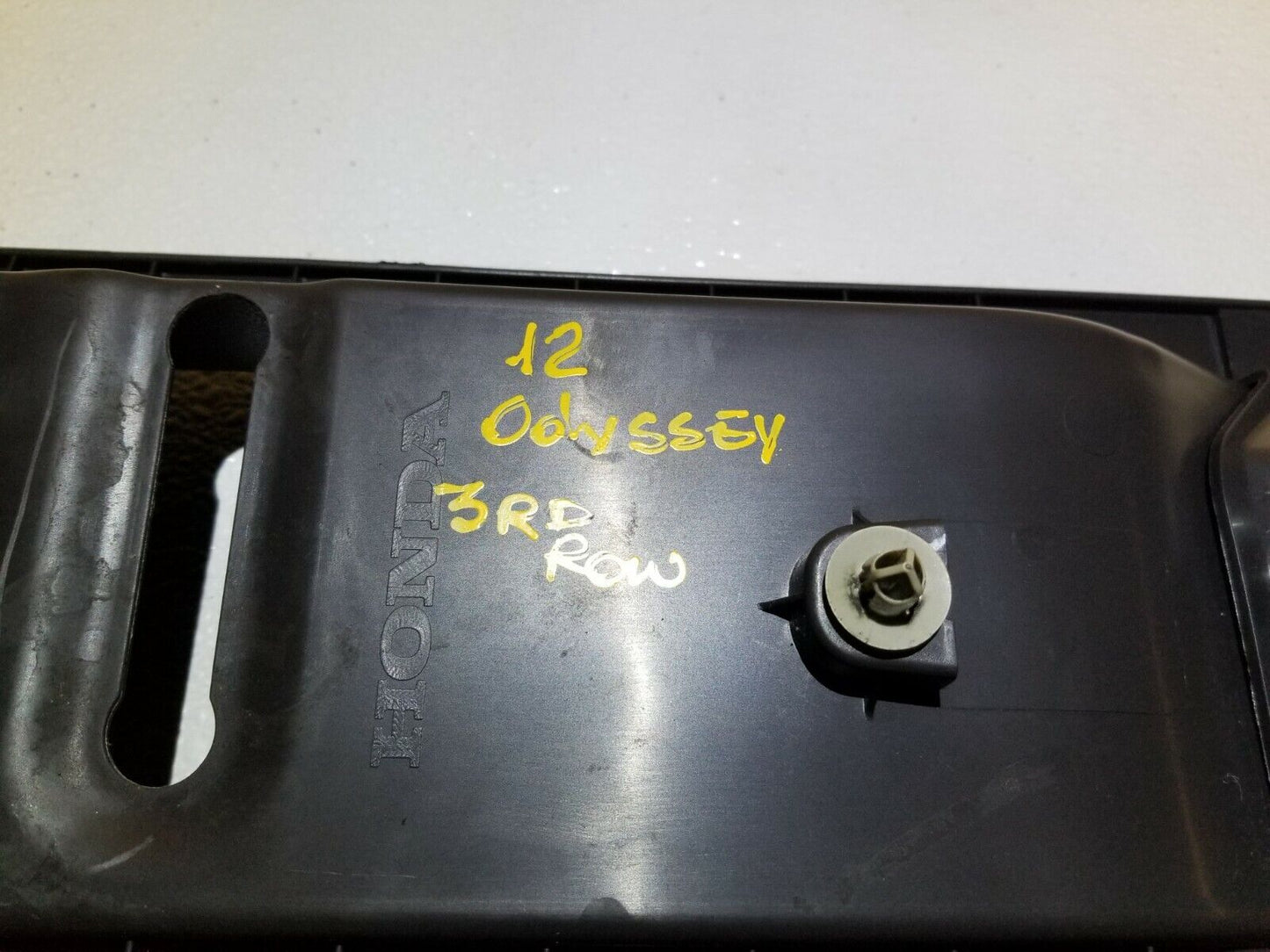 11 12 13 Honda Odyssey Third Row Floor Striker Plate & Outlet Rear Side OEM