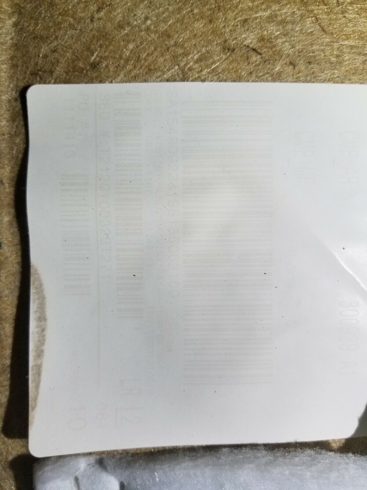 07 08 09 10 Mercedes R350 Rear Left Driver Door Trim Panel OEM