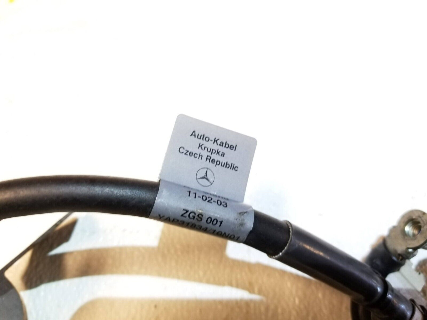 13 14 Mercedes-benz C300 Battery Alternator Starter Cable Wire OEM