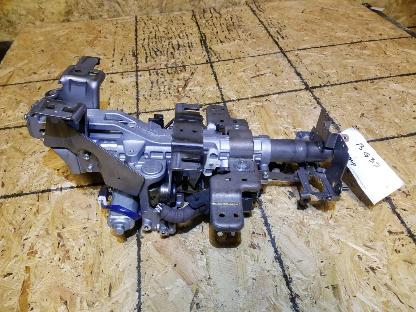 13 2013 Infiniti G37 Steering Column W/ Motors OEM