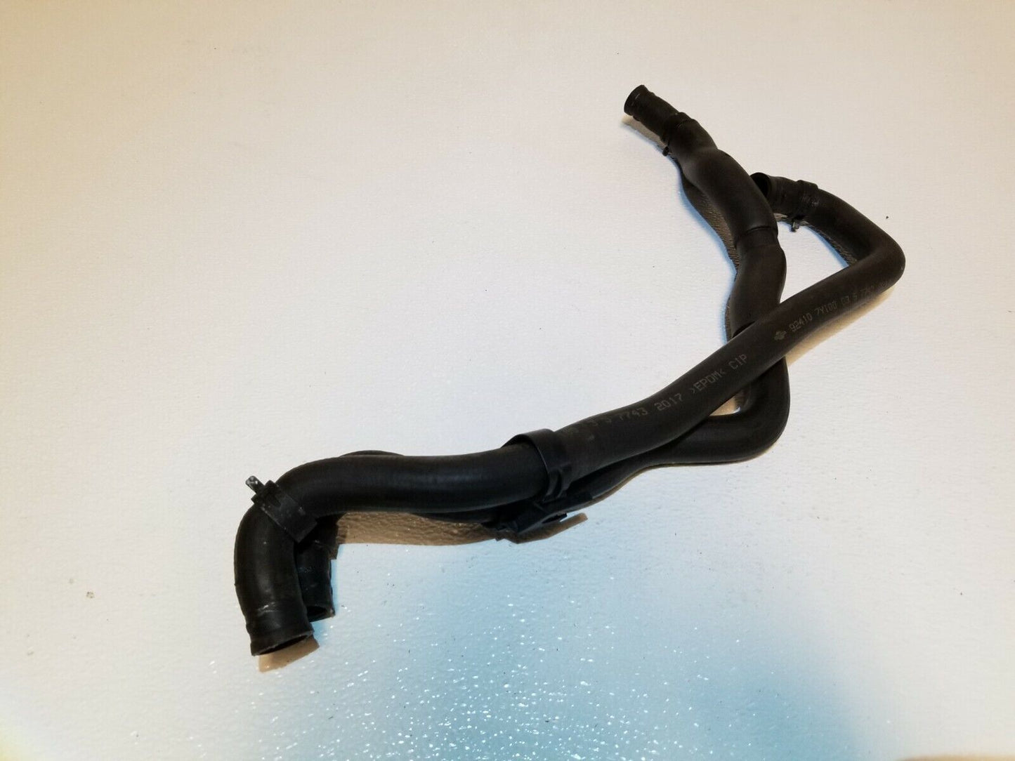 04 05 06 07 Nissan Maxima Engine Coolant Hose Pipe Tube 2pcs OEM