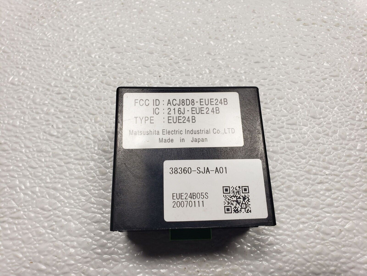 06 07 08 Acura Rl Front Secondary Smart Control Module 38360-sja OEM