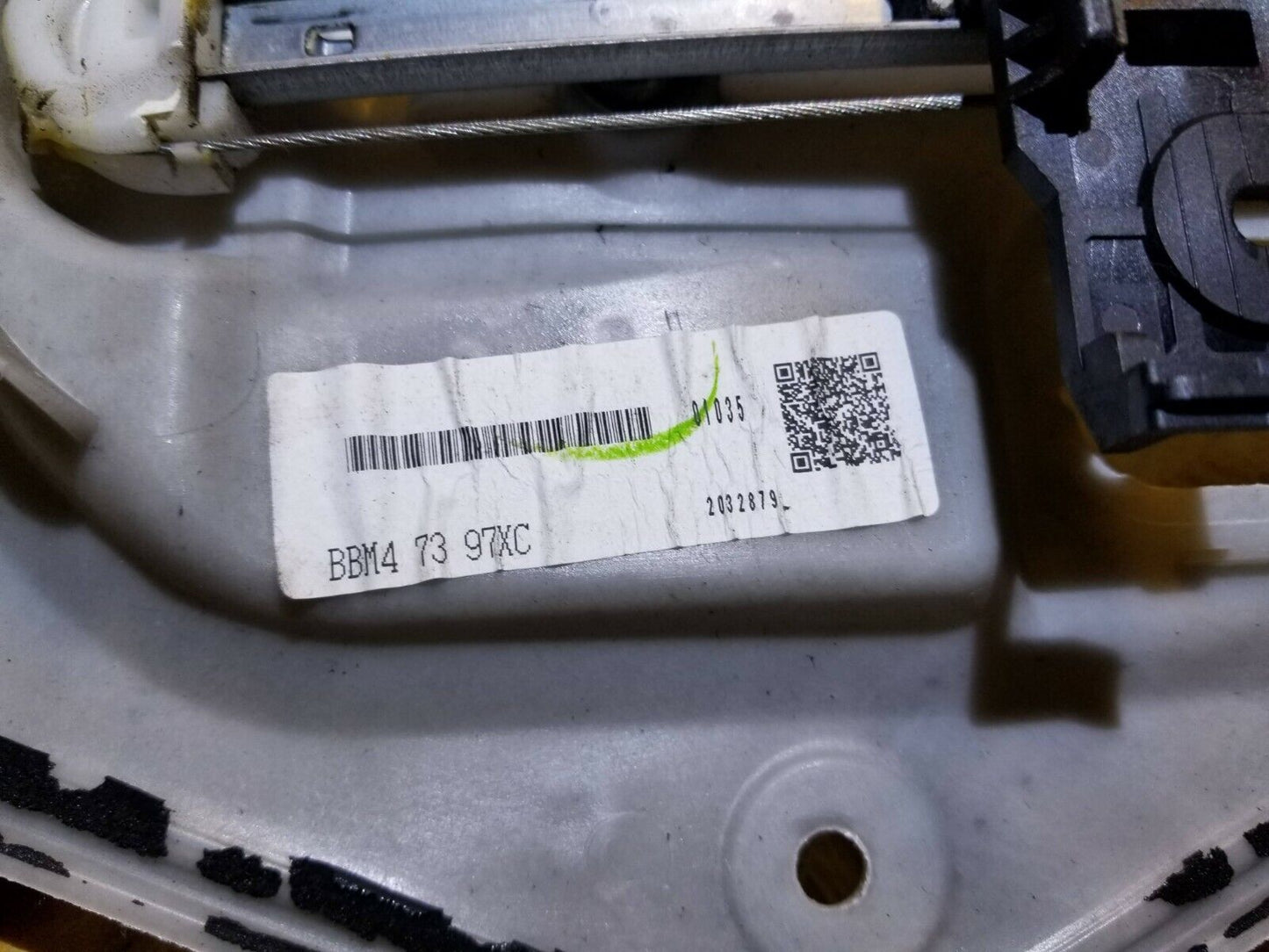 09 10 11 12 13 Mazda 3 Rear Left Driver Side Window Regulator Panel OEM