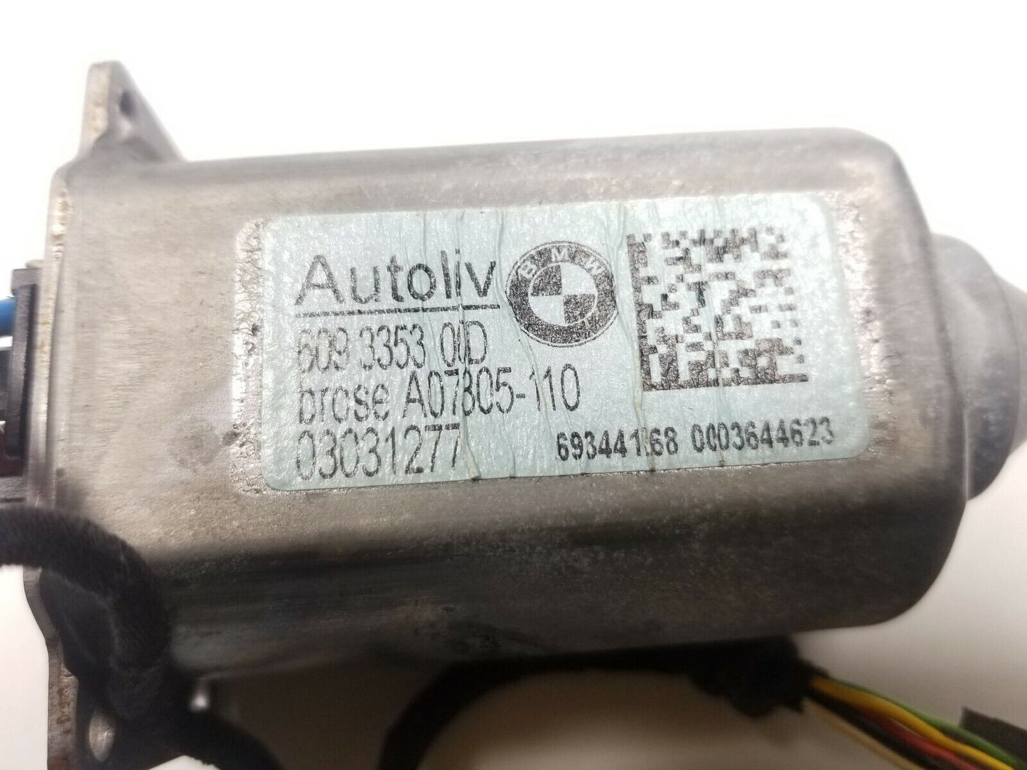 09 10 11 12 BMW 750li Seat Belt Motor 609335300 OEM