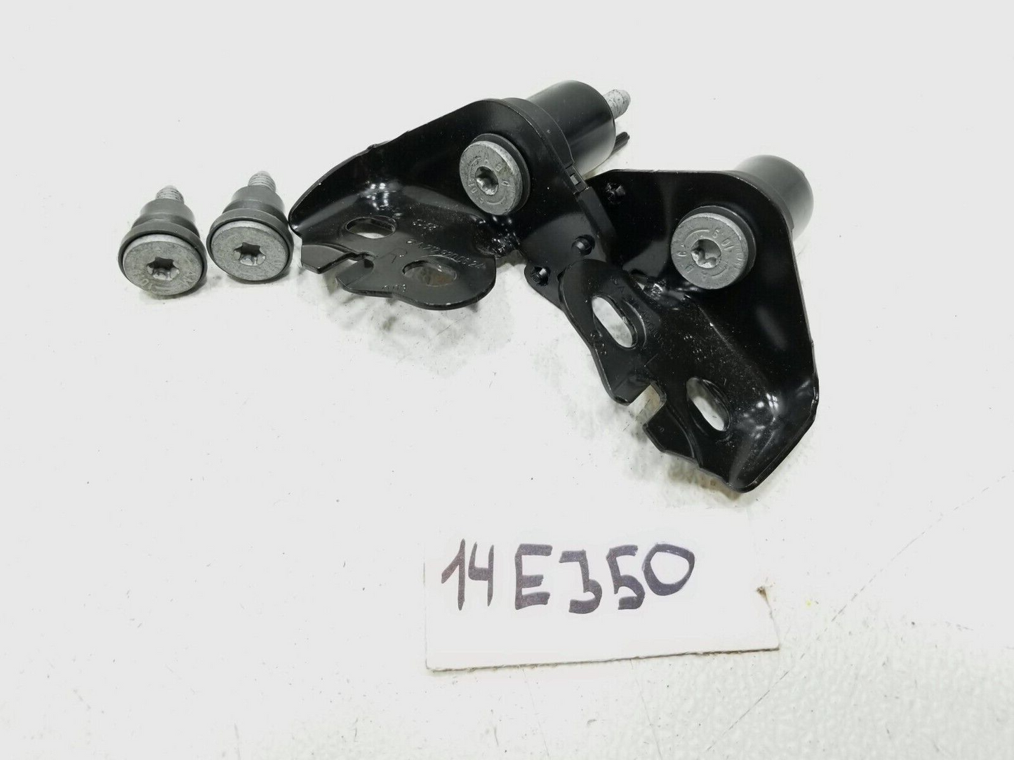 2011 - 2015 Mercedes E350 W212 Rear Seat Lock Latch Bearing Hinge Brack Pair OEM