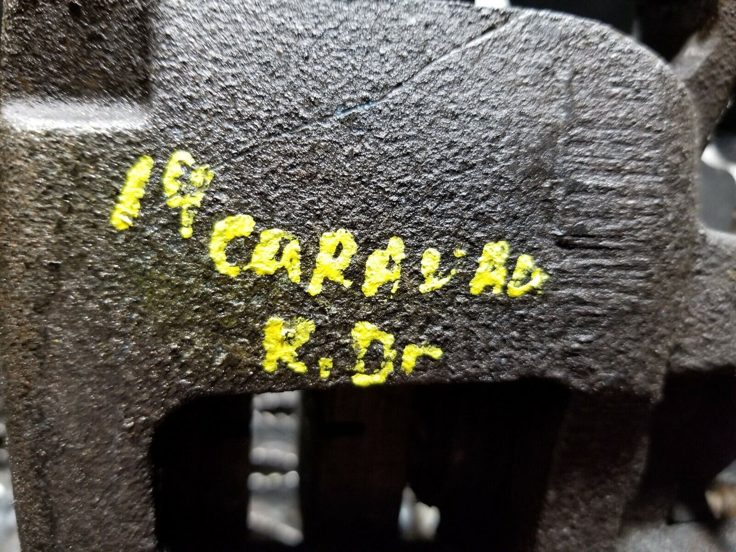 14 2014 Dodge Grand Caravan Rear Left Driver Side Brake Caliper OEM 34k