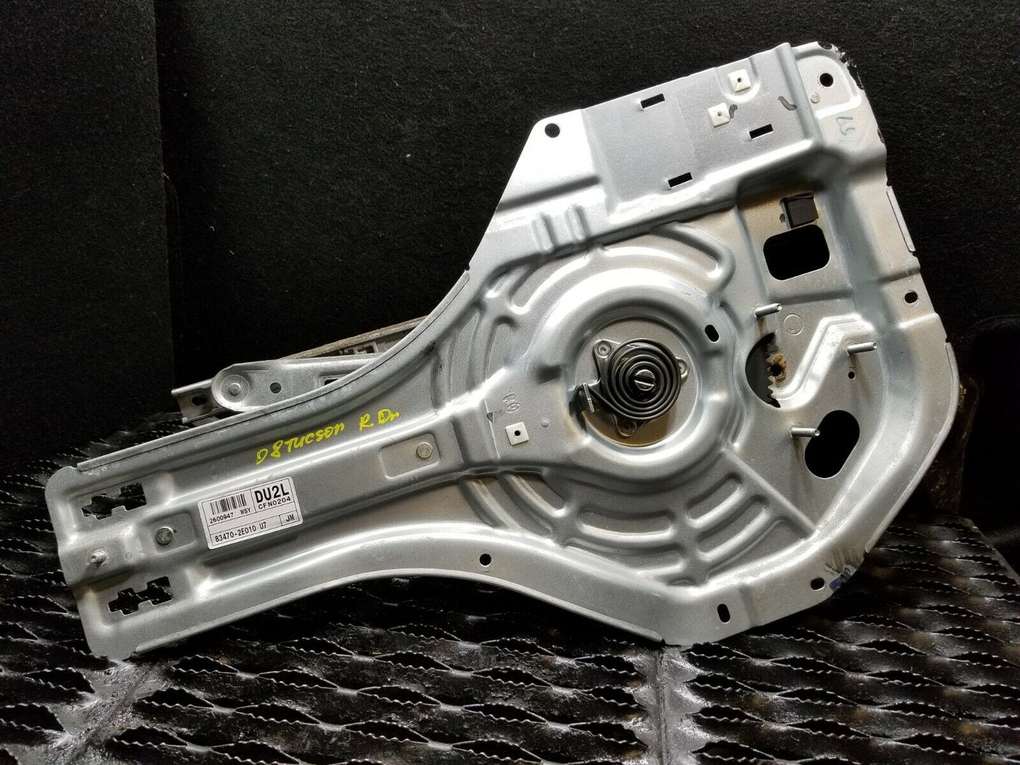 07 08 09 Hyundai Tucson Rear Left Driver Side Door Window Regulator OEM 89k