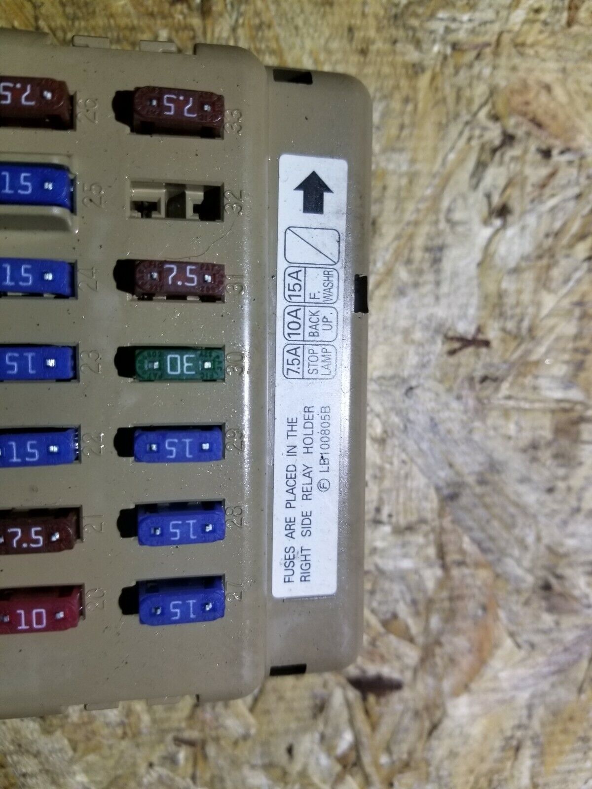 08 09 10 11 Subaru Forester 2.5x Fuse Box OEM