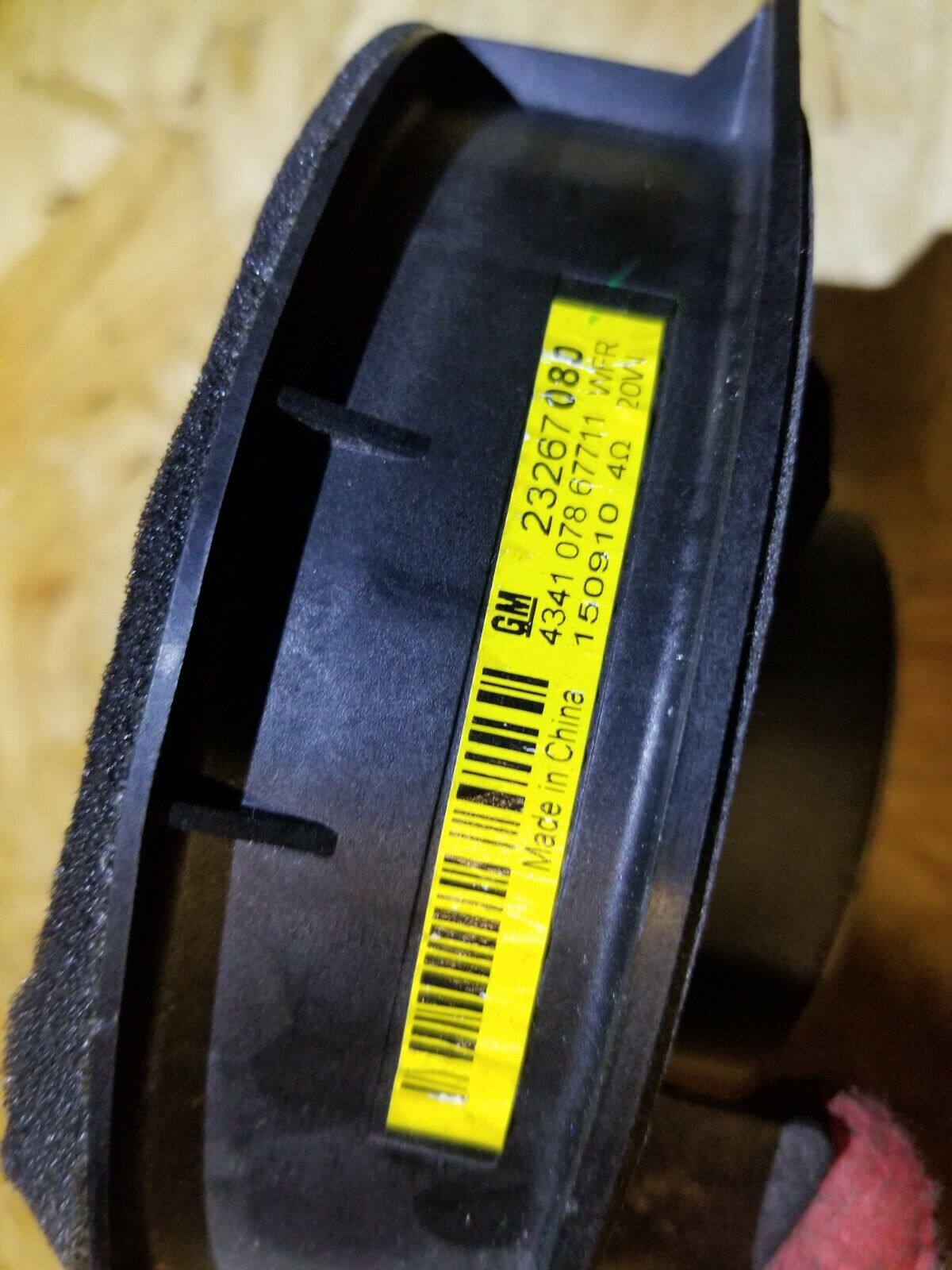 15 16 17 Chevrolet Equinox Front Door Audio Speaker  23267080 OEM 24k