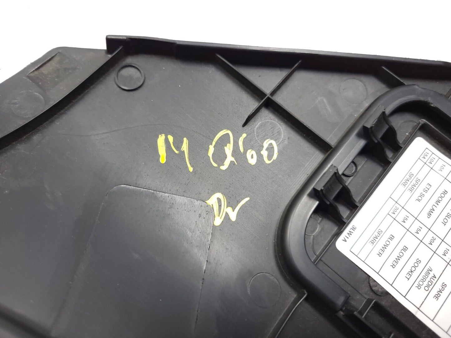 2014 2015 Infiniti Q60 Coupe Kick Panel Trim Cover Left & Right 2pcs OEM