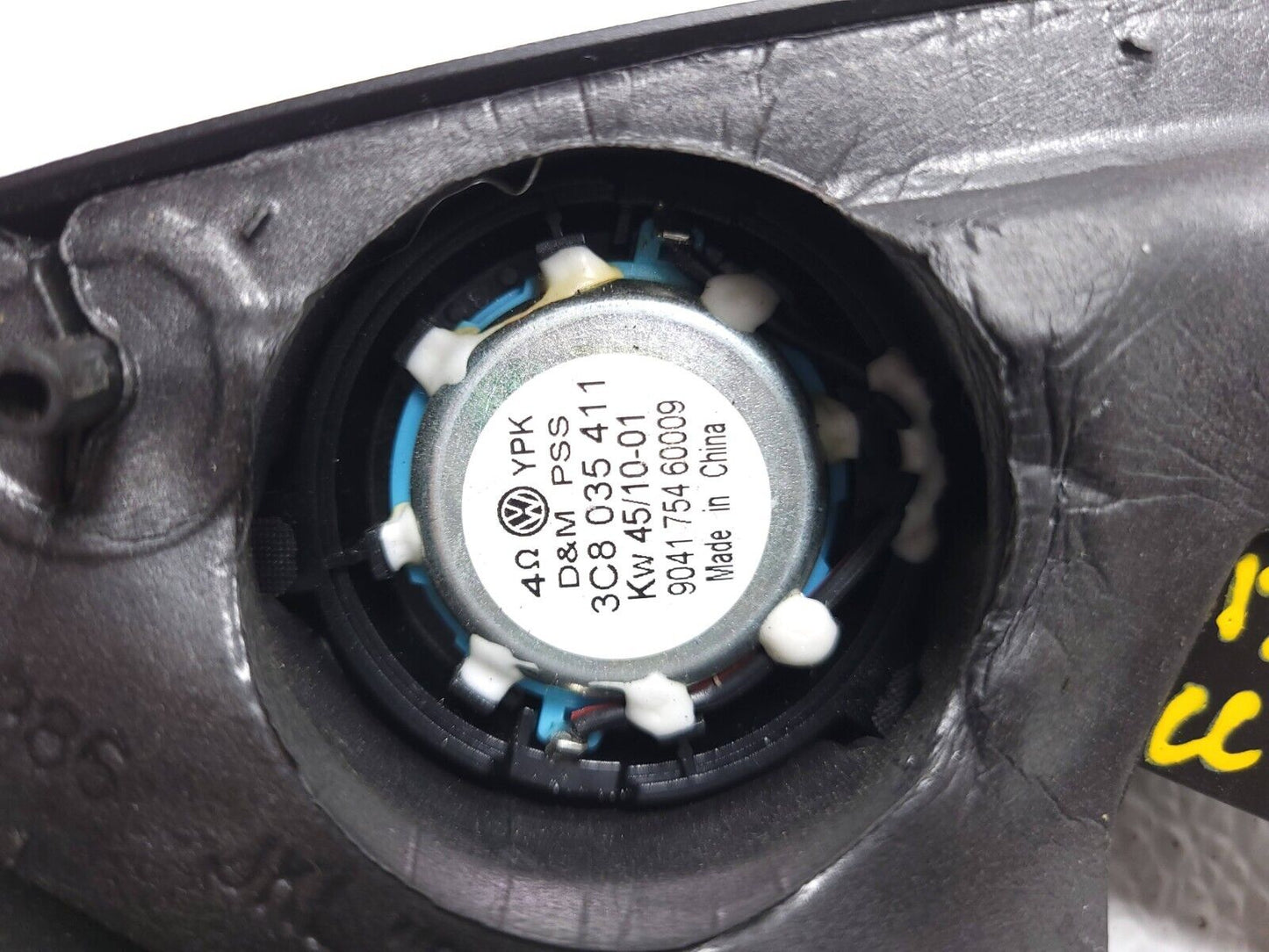 09 10 11 12 Volkswagen Cc Front Tweeter Speaker Left & Right Pair OEM