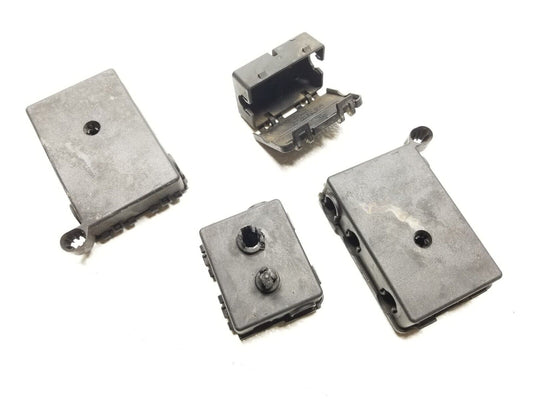 09 10 11 12 BMW 750li Connector Bracket Box 4pcs OEM