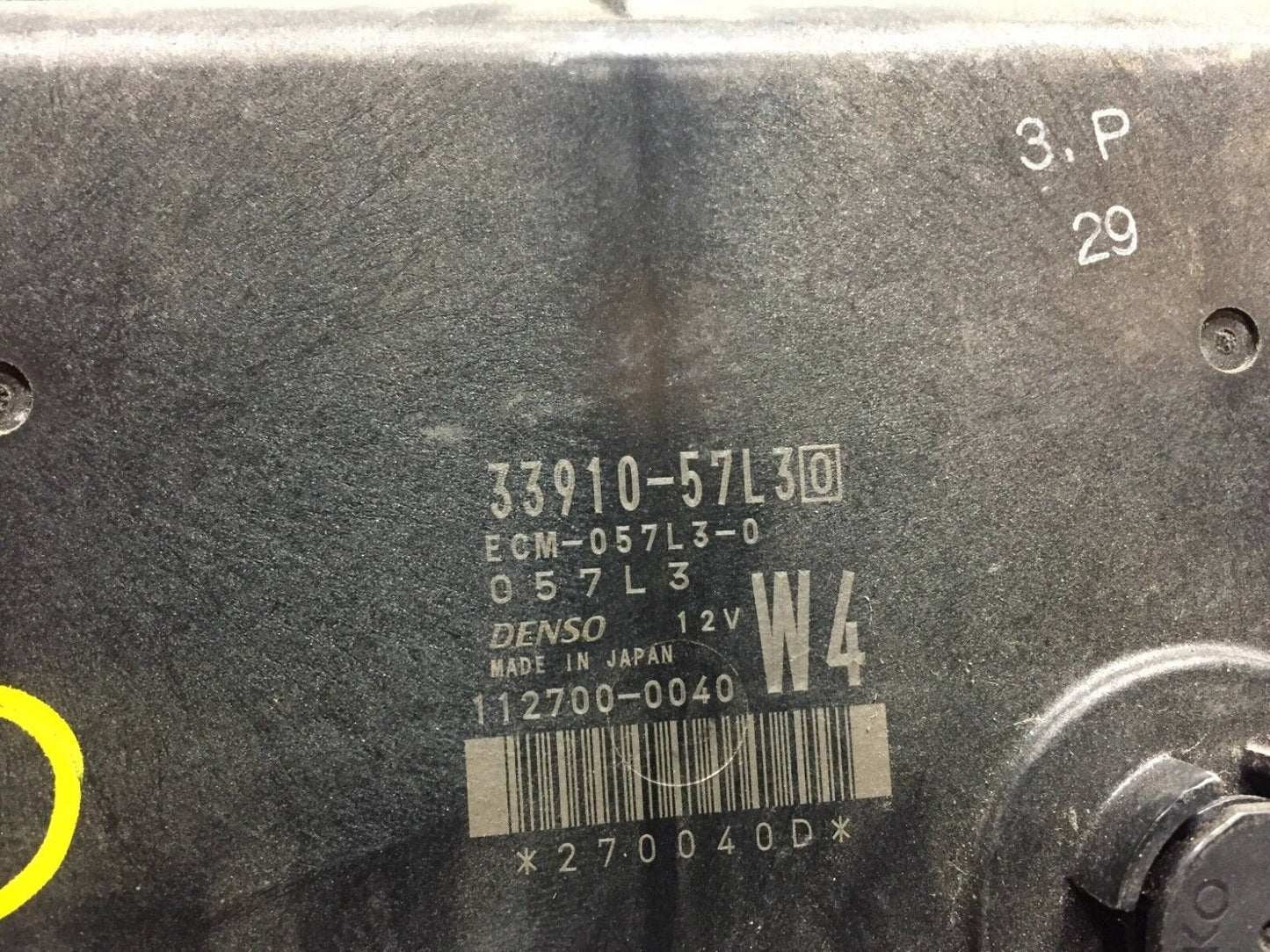 12 13 Suzuki Kizashi 2.4l Engine Control Ecu Ecm Ebx Module 33910-57l30 OEM 8k