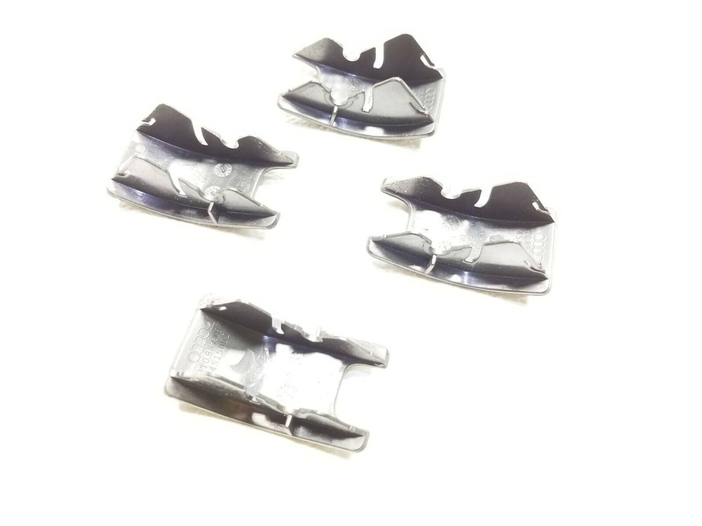 08 09 10 11 Audi A5 Coupe Rear Child Seat Slot Cover Cap Trim 4pcs OEM