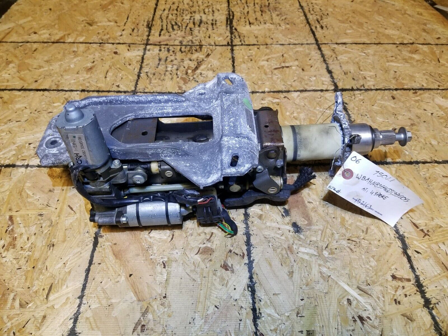 06 2006 BMW 750li Steering Column W/ Motors OEM