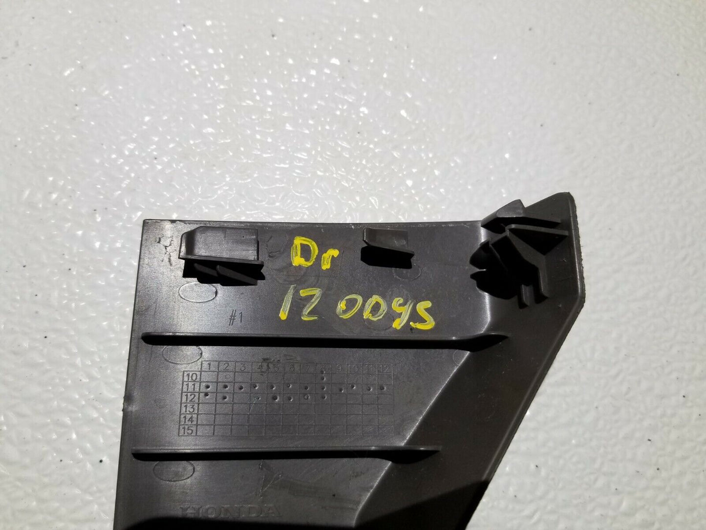 11 12 13 Honda Odyssey Left Dr Side B Pillar Seat Belt Lid Cover Trim OEM