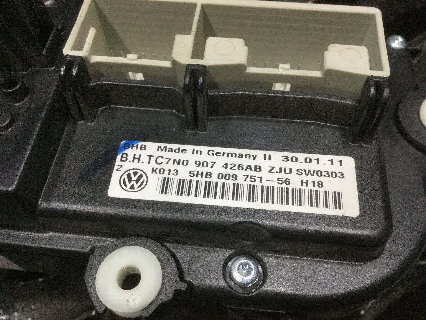 2010 2011 Volkswagen Tiguan AC Heater Temperature Control Switch OEM N37 43k