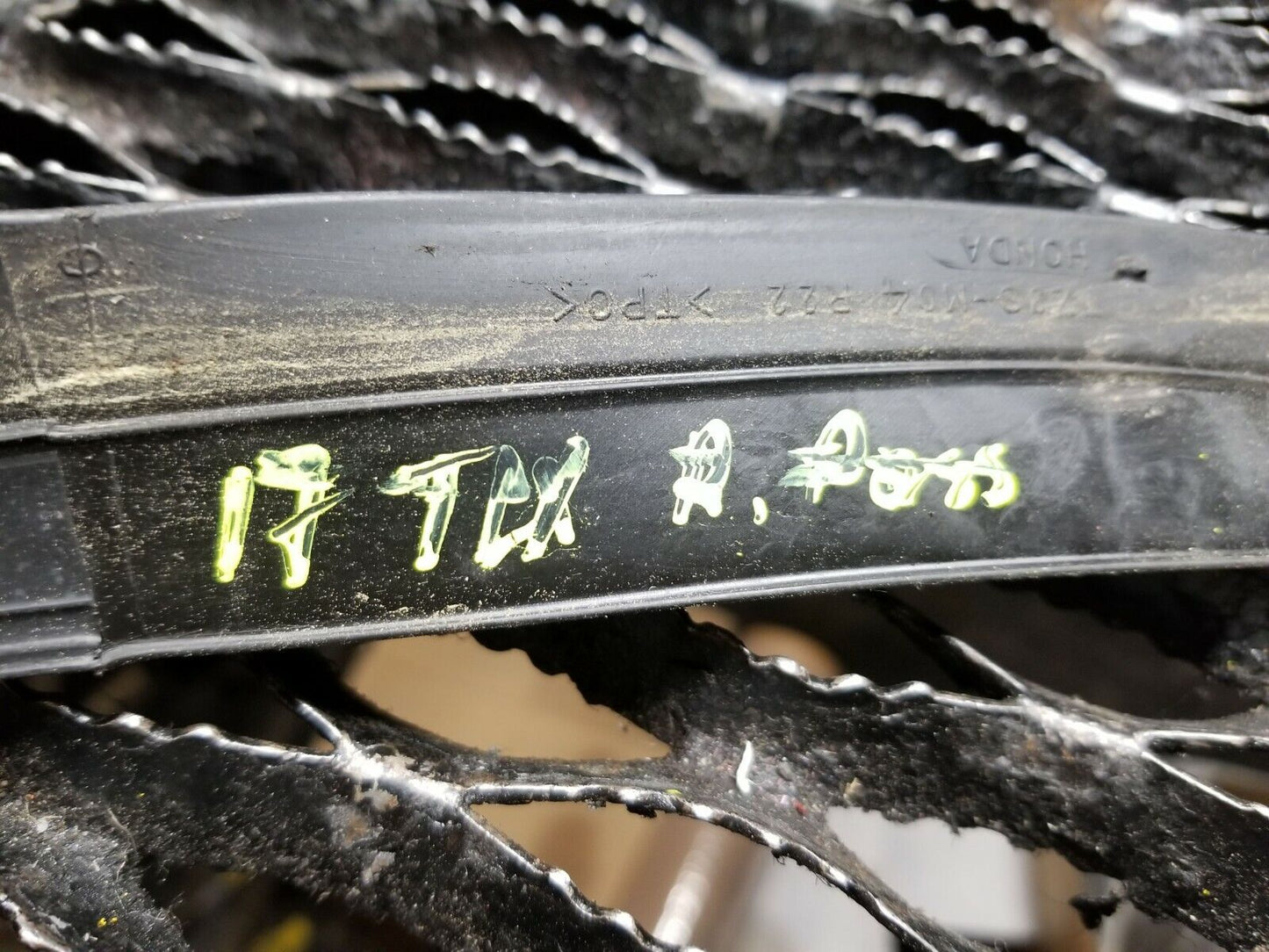 15 16 17 Acura TLX Rear Right Passenger Side Door Outer Weather Strip Seal OEM