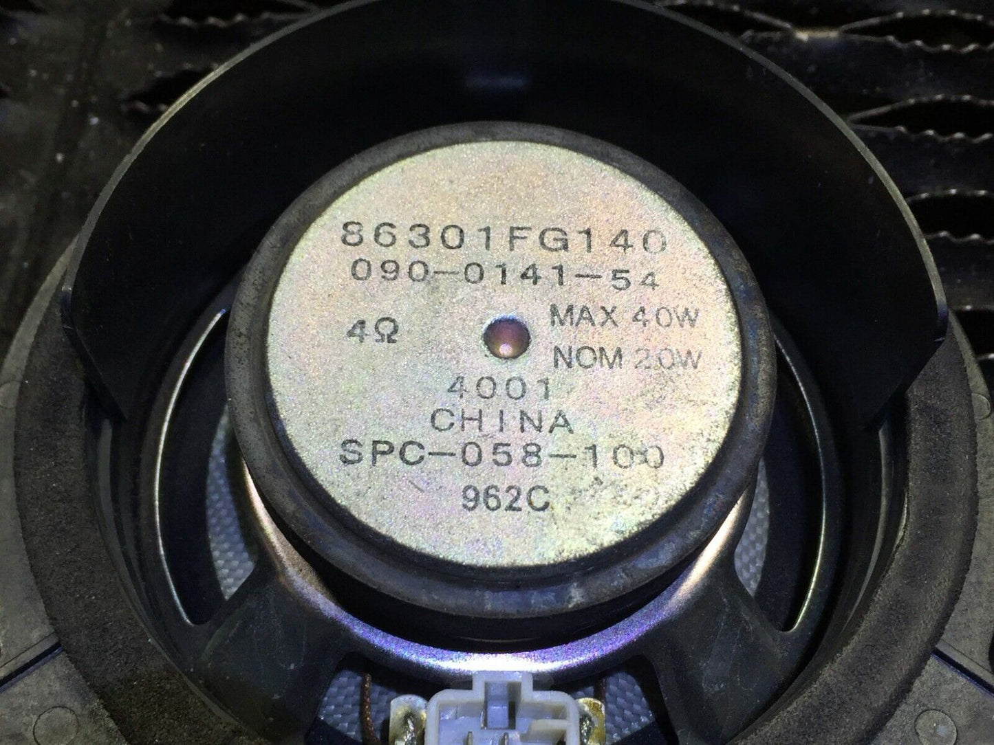 08 09 10 Subaru Impreza 2.5l Sedan Rear Door Audio Speaker OEM