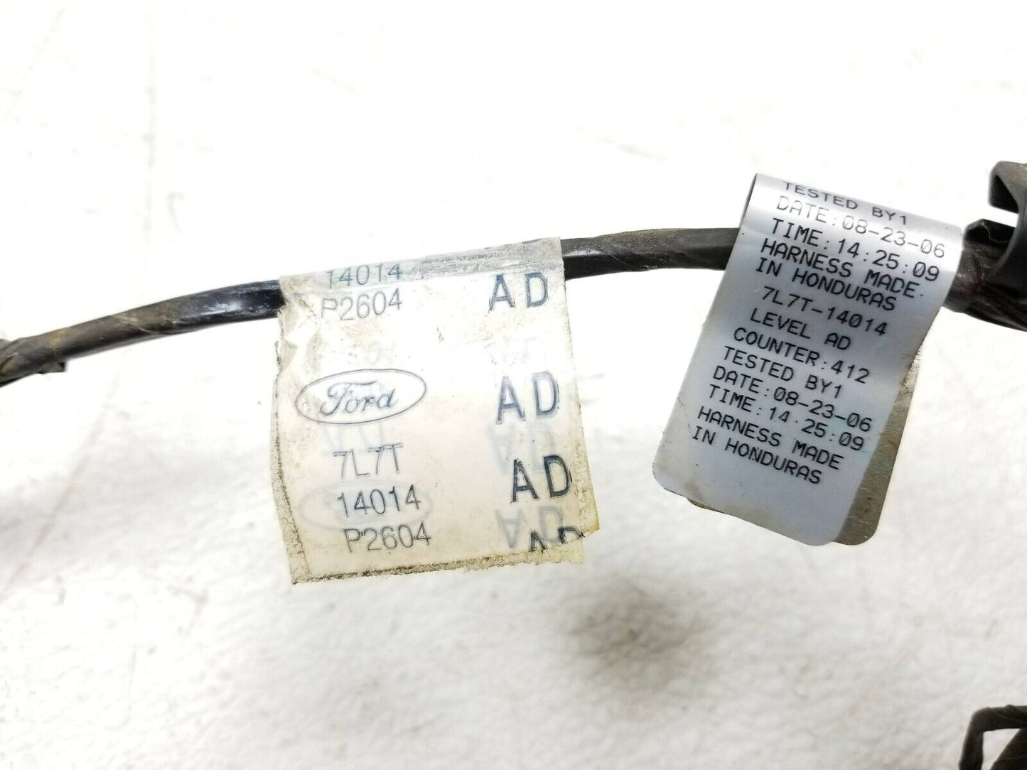 2007 - 2014 Lincoln Navigator Rear Right Pass Side Door Lock Wire Harness OEM