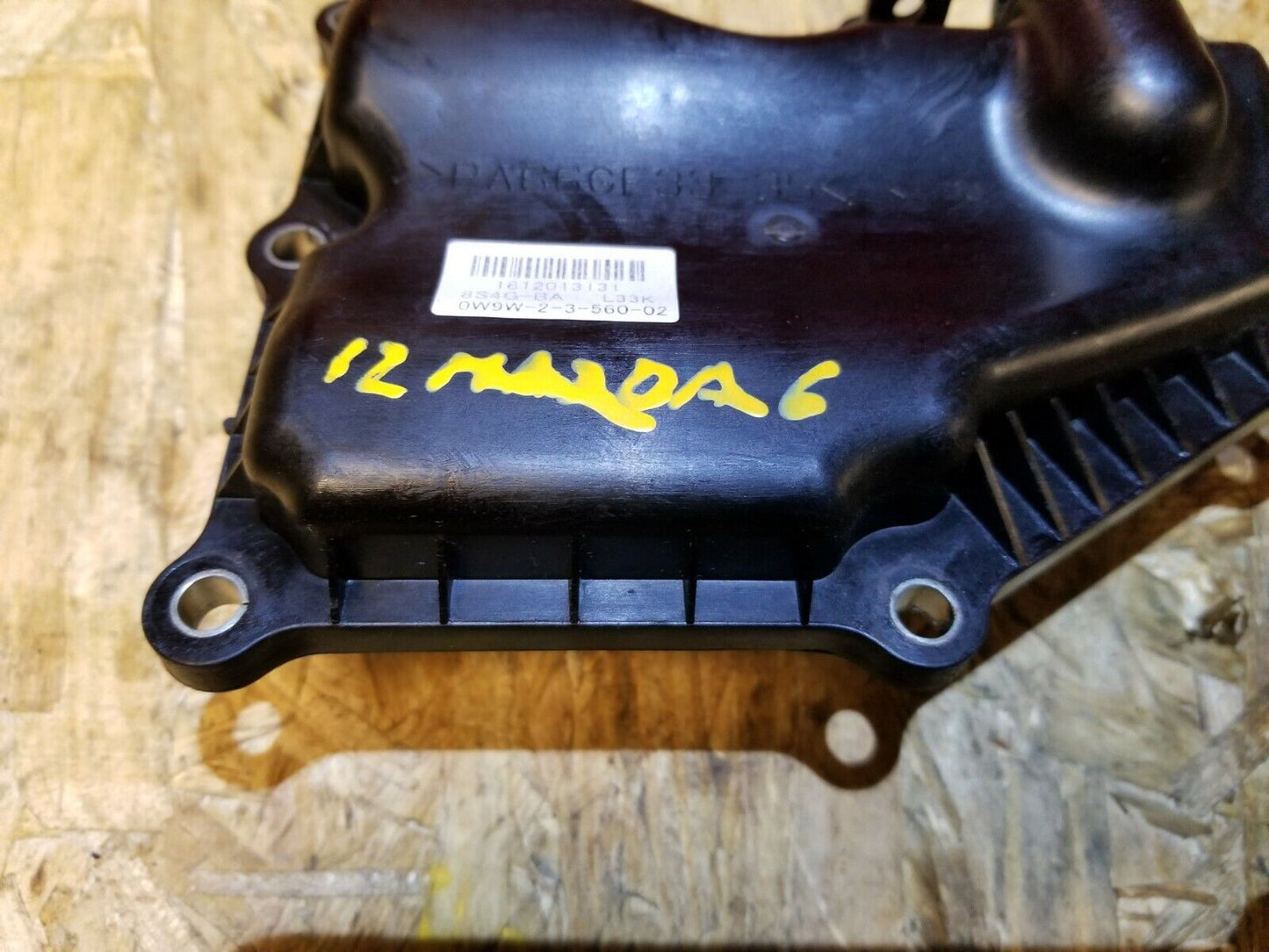 09 10 11 12 13 Mazda 6 2.5l Engine Crack Case Vacuum Pump Breather OEM 72k Miles