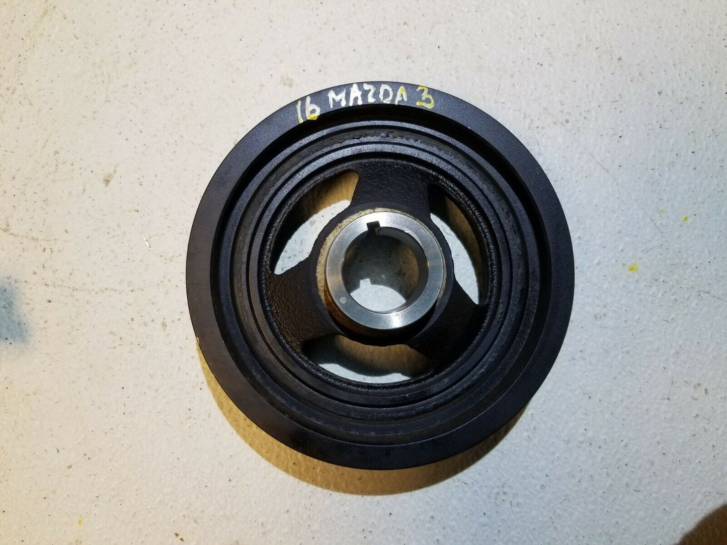 14 15 16 Mazda 3 2.0l Engine Crankshaft Pulley Harmonic Balancer OEM 41k Miles