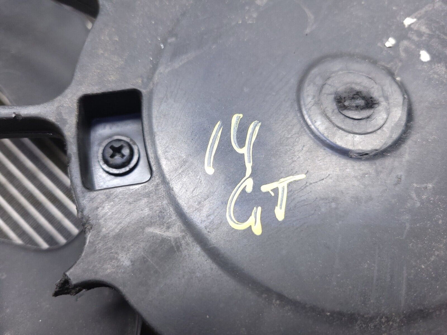 14 15 16 17 Hyundai Elantra Gt Radiator Condenser Fan & Shroud OEM Manual Trans