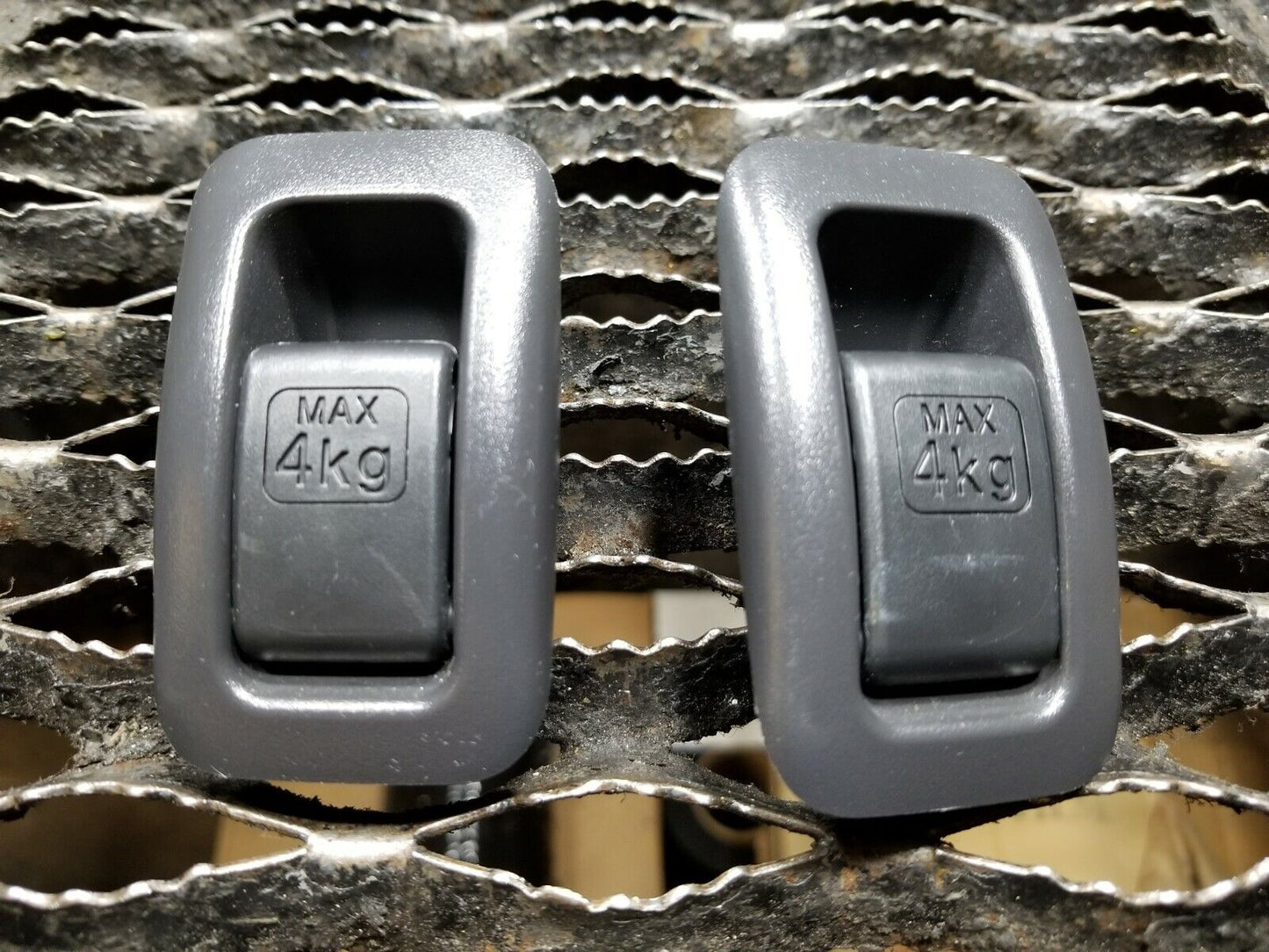 2004 2005 2006 Scion Xa Child Resistant Safety Hook Cover Cap 2 Pcs OEM
