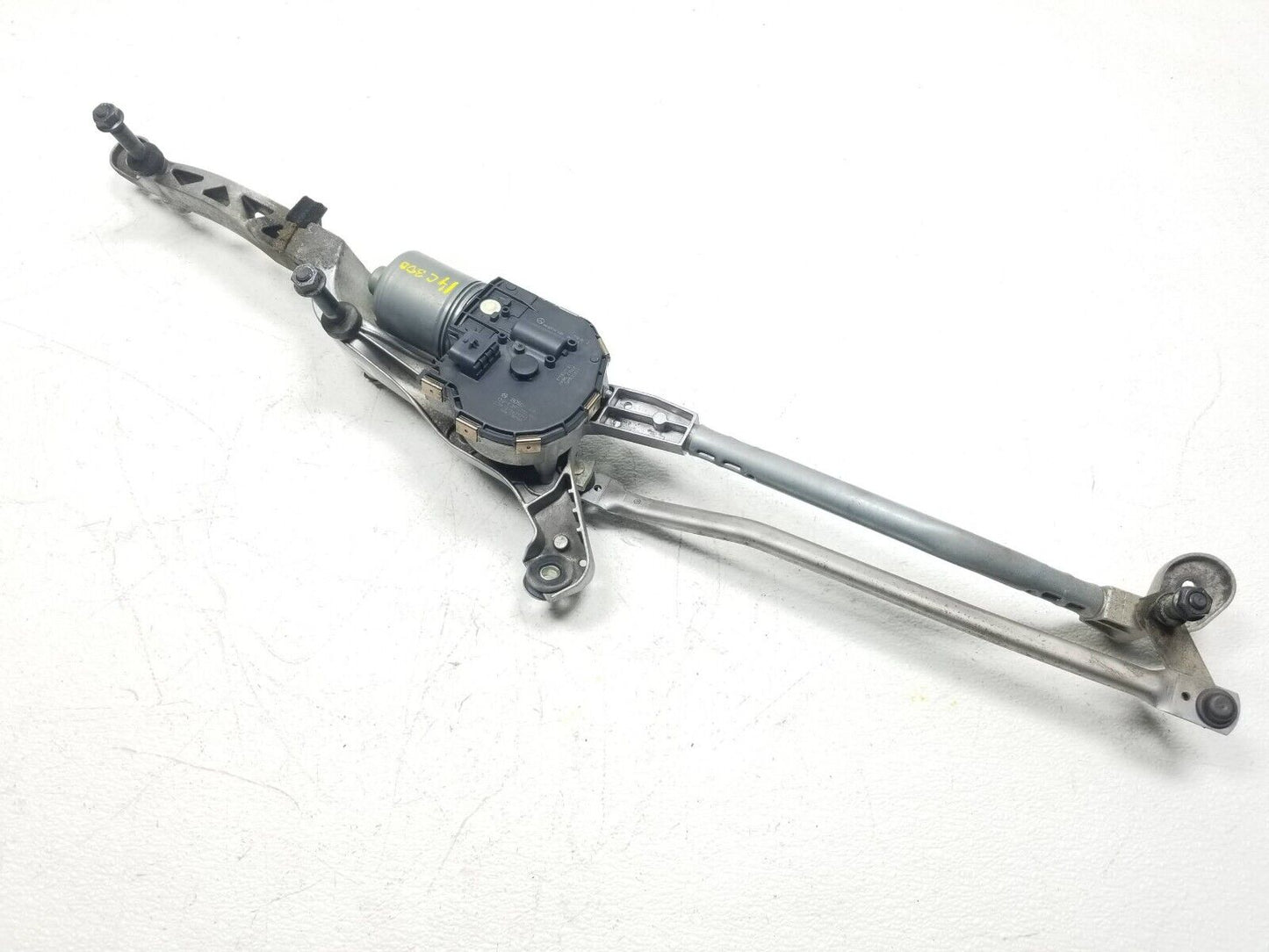 12 13 14 Mercedes-benz C300 Windshield Wiper Transmission Linkage W/ Motor OEM